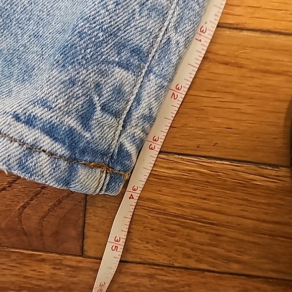 FRAME Le Jane Distressed High Rise Wide Leg Jeans in Winslow 30 - Picture 12 of 16